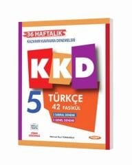 Kurmay Yayınları 5. Sınıf Türkçe Haftalık Kazanım Kavrama Denemeleri
