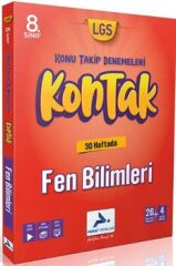 Paraf Yayınları LGS 8. Sınıf Fen Bilimleri Kontak Konu Takip Denemeleri