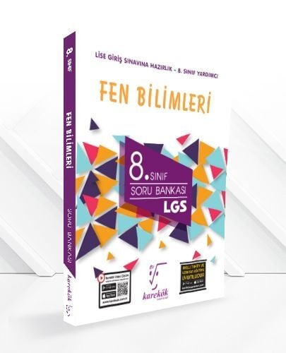 Karekök Yayınları 8. Sınıf Fen Bilimleri LGS Güncel Soru Bankası