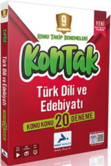 Paraf Yayınları 9. Sınıf Türk Dili ve Edebiyat Kontak Konu Takip Denemeleri