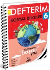 Arı Yayıncılık 6. Sınıf Sosyal Bilgiler Akıllı Defteri