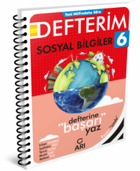 Arı Yayınları 6 Sınıf Sosyalimo Sosyal Bilgiler Defterim