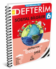 Arı Yayınları 6 Sınıf Sosyalimo Sosyal Bilgiler Defterim