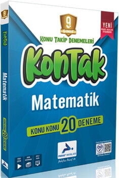 Paraf Yayınları 9. Sınıf Matematik Kontak Konu Takip Denemeleri