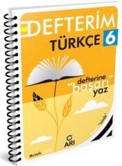 Arı Yayıncılık 6. Sınıf Türkçemino Akıllı Türkçe Defteri