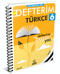 Arı Yayınları 6 Sınıf Türkçemino Türkçe Defterim