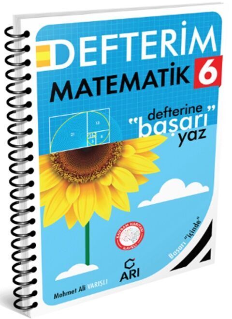 Arı Yayıncılık 6. Sınıf Matematik Akıllı Defteri