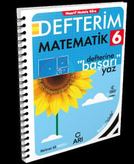 Arı Yayınları 6 Sınıf Matemito Matematik Defterim GÜNCEL