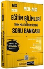 YENİ AGS- Pegem 2026 MEB-AGS Eğitim Bilimleri ve Türk Milli Eğitim Sistemi Soru Bankası Çözümlü Pegem Akademi Yayınları