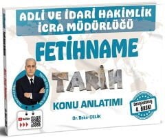 Bekir Çelik Adli İdari Hakimlik İcra Müdürlüğü FETİHNAME Tarih Konu Anlatımı