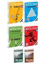 Anla Kazan + Arı 2026 Atölye Türkçe Matematik Fen Sosyal + Anka Deneme 6 lı Set