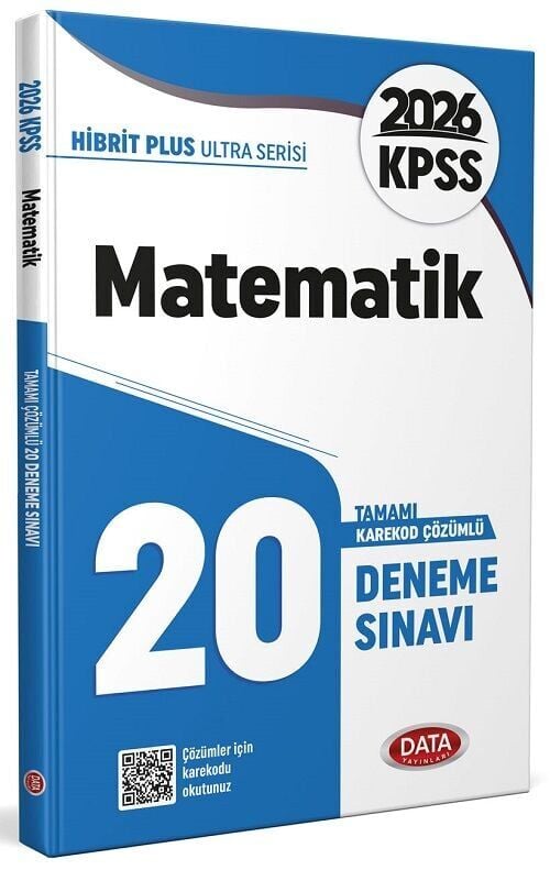Data 2026 KPSS Matematik Ultra 20 Deneme Çözümlü Data Yayınları