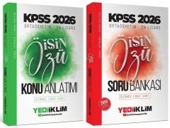 Yediiklim 2026 KPSS Lise Ortaöğretim Ön Lisans İşin Özü Konu + Soru Bankası 2 li Set Yediiklim Yayınları