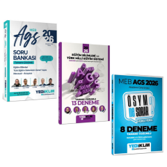 Yediiklim 2026 MEB AGS Eğitim Bilimleri Türk Eğitim Sisteminin Mevzuat Anayasa Soru Bankası & MEB AGS Deneme Süper Set