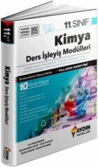 2027 Aydın Yayınları 11. Sınıf Kimya Konu Anlatım Ders İşleyiş Modülleri