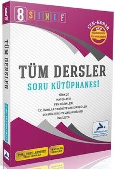 Paraf Yayınları 8. Sınıf Tüm Dersler Soru Kütüphanesi Çek Kopar