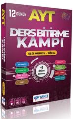 Yanıt Yayınları AYT Eşit Ağırlık Sözel Ders Bitirme Kampı
