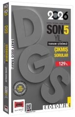 Yargı 2026 DGS Çıkmış Sorular Son 5 Yıl Çözümlü Ekonomik Seri Yargı Yayınları