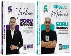Retro 2026 KPSS Türkçe+Matematik 5Yüz Soru Bankası 2 li Set Retro Yayıncılık