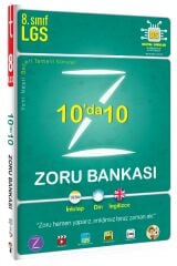 Tonguç 8. Sınıf LGS 10 da 10 Zoru Soru Bankası İnkılap-Din-İngilizce Tonguç Akademi