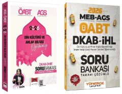 Yargı + Yönerge 2026 ÖABT MEB-AGS DHBT Din Kültürü ve Ahlak Bilgisi Öğretmenliği Soru Bankası 2 li Set