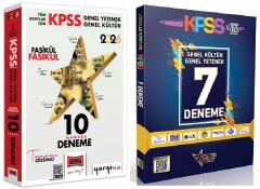 Yargı + Liderler Karması 2026 KPSS Genel Yetenek Genel Kültür On Numara 5 Yıldız 10+7 Deneme 2 li Set Yargı + Liderler Karması Yayınları