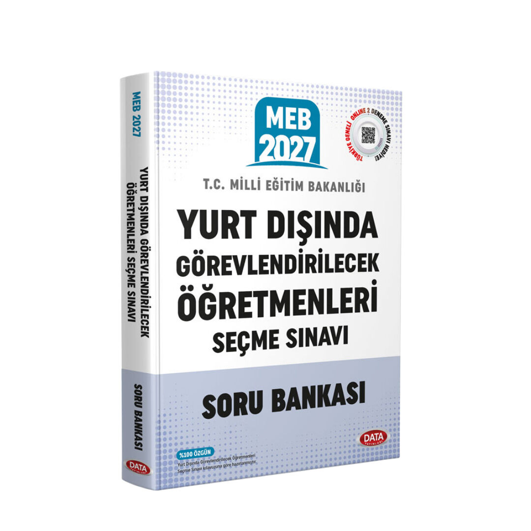 Data 2027 MEB Yurt Dışında Görevlendirilecek Öğretmenleri Seçme Sınavı Soru Bankası