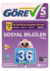 Nitelik 5. Sınıf Sosyal Bilgiler Görev 36 Haftalık Çalışma Föyleri Nitelik Yayınları