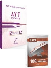 Karekök 2027 AYT Eşit Ağırlık Öğrencileri İçin İddialısına 12li Denemeleri+Anla Kazan Paragraf Deneme