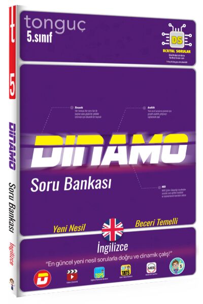 Tonguç 5. Sınıf İngilizce Dinamo Soru Bankası Tonguç Akademi