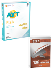 ÜçDörtBeş 2027 AYT Fizik Soru Bankası+ Anla Kazan Paragraf