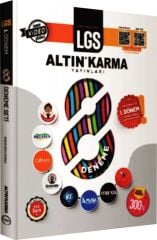 LGS 8`li 1.Dönem Deneme Altın Karma Yayınları