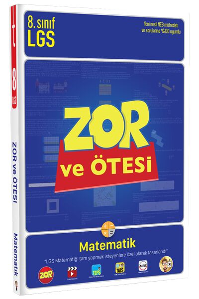 Tonguç 8. Sınıf LGS Matematik Zor ve Ötesi Soru Bankası Tonguç Akademi