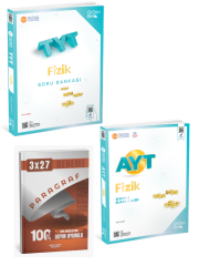 ÜçDörtBeş 2027 TYT+AYT Fizik Soru Bankası+ Anla Kazan Paragraf