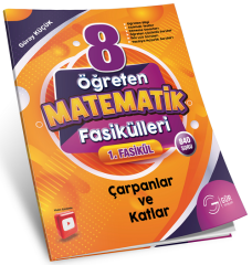 Gür 8. Sınıf Öğreten Matematik Fasikülleri - Çarpanlar ve Katlar 1. Fasikül Gür Yayınları