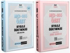 Pegem 2026 ÖABT MEB-AGS Biyoloji Öğretmenliği Konu Anlatımlı + Soru bankası 2 li Set Pegem Akademi Yayınları
