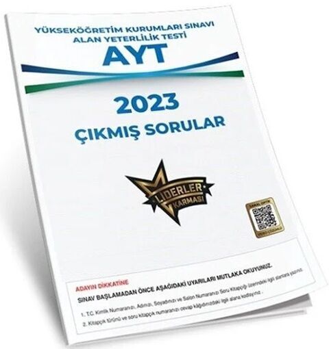 Liderler Karması 2023 AYT Çıkmış Sorular Çözümlü