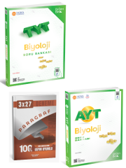 ÜçDörtBeş 2027 TYT+ AYT Biyoloji Soru Bankası+ Anla Kazan Paragraf