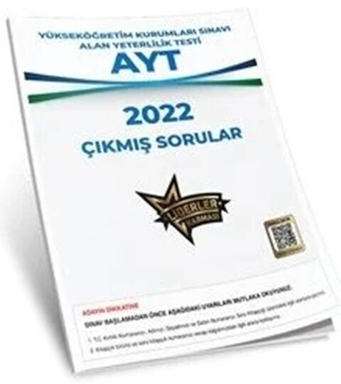 Liderler Karması 2022 AYT Çıkmış Sorular Çözümlü