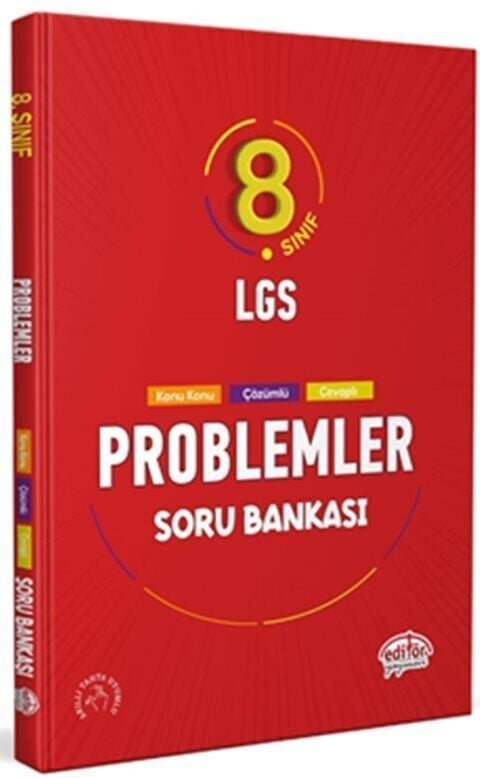 Editör Yayınları 8. Sınıf LGS Problemler Soru Bankası