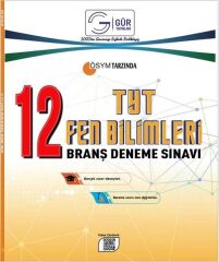 Gür YKS TYT Fen Bilimleri 12 Deneme Çözümlü Gür Yayınları