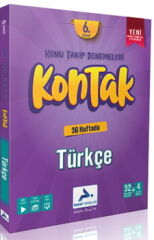 Paraf Yayınları 6. Sınıf Kontak Türkçe Denemeleri