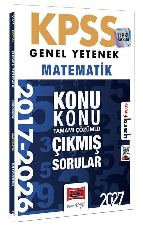 Yargı 2027 KPSS Matematik Çıkmış Sorular 2017-2026 Konularına Göre Çözümlü