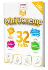 İntro 8. Sınıf LGS Sözel 32 Hafta Mini Deneme İntro Yayınları