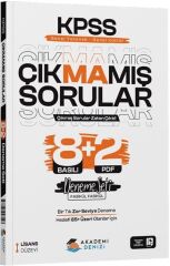 Akademi Denizi KPSS Lisans Genel Yetenek Genel Kültür Çıkmamış Sorular 10 Deneme Çözümlü Akademi Denizi