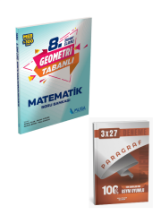Muba 2027 8. Sınıf Geometri Tabanlı Matematik Soru Bankası+ Anla Kazan Paragraf