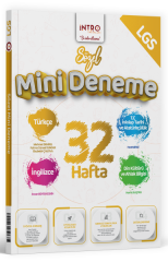 İntro 8. Sınıf LGS Sözel 32 Hafta Mini Deneme İntro Yayınları
