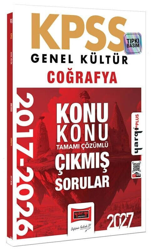Yargı 2027 KPSS Coğrafya Çıkmış Sorular 2017-2026 Konularına Göre Çözümlü