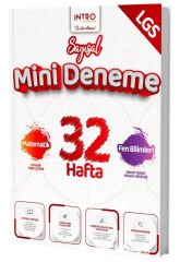 8. Sınıf LGS Sayısal 32 Hafta Mini Deneme İntro Yayınları