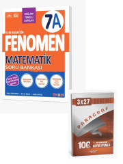 Fenomen 2027 7. Sınıf Matematik 7A Soru Bankası Güncel Müfredat+ Anla Kazan Paragraf